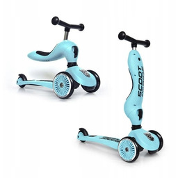 Scootandride jeździk i hulajnoga 2w1 blueberry