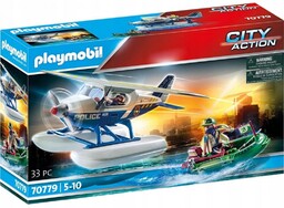 Playmobil Policyjny samolot wodny: Pościg za przemytnikiem 70779