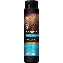Szampon z Keratyną do Włosów Matowych i Łamliwych,