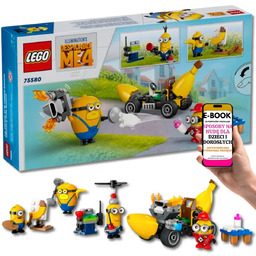 KLOCKI LEGO   Zbuduj bananowóz z Minionkami