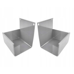 Zakończenie rynny Dekiel do Renoplast RK65 komplet (lewa+prawa)