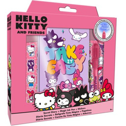 KIDS EUROSWAN Pamiętnik Hello Kitty z magicznym długopisem