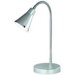 Lampa na biurko do pokoju srebrna ARRAS R52711187