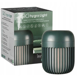 Nawilżacz Powietrza Ultradźwiękowy Dyfuzor Zapachowy Lampka Led Zielony