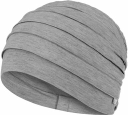 Turban Yoga Uni Bamboo by Christine Headwear, szary,