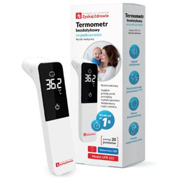 ZYSKAJ ZDROWIE Termometr bezdotykowy na podczerwień UFR 102,