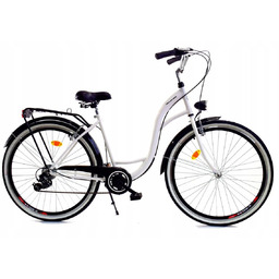 Rower miejski damski z przerzutkami DALLAS BIKE 26