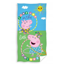Ręcznik bawełniany świnka peppa 70x140 cm