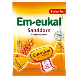 Cukierki Ziołowe Em-Eukal Sanddorn Rokitnik Bez Cukru 75G