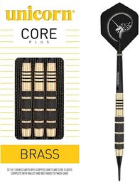 Rzutki Unicorn Core Plus Win blk brass darts