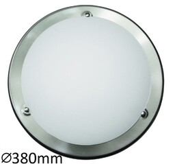 RABALUX 5151 Plafoniera UFO E27/2x60W chrom sat.