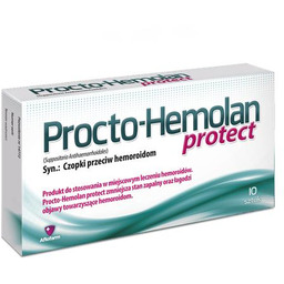 PROCTO-HEMOLAN Protect czopki - 10 sztuk -> Odbiór