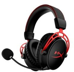 HyperX Cloud Alpha Wireless Nauszne Czarno-czerwony Słuchawki bezprzewodowe