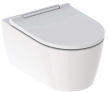 GEBERIT 500.202.01.1 Zestaw wiszącej miski WC ONE, lejowa,