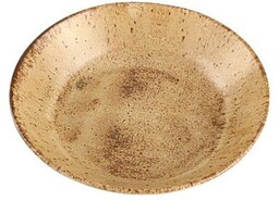 TALERZ GŁĘBOKI NATURA 23 cm KAMIONKA BRĄZ