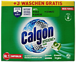 Calgon Hygiene+ odkamieniacz pralki w tabletkach 40 sztuk