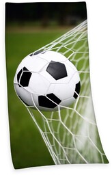 Ręcznik kąpielowy Football, 75 x 150 cm