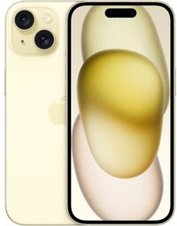 APPLE Smartfon iPhone 15 5G 256GB 6.1" Żółty