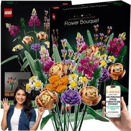 LEGO ZESTAW KWIATÓW DLA DOROSŁYCH - Kultowy Bukiet
