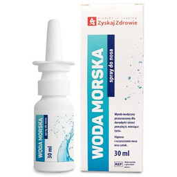 ZYSKAJ ZDROWIE Woda morska, spray do nosa, 30
