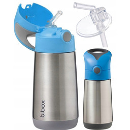 B.box Bidon Termiczny Butelka Termiczna Ze Z Słomką