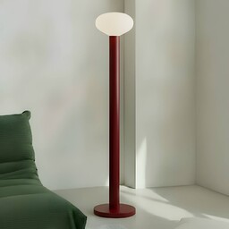 Lampa stojąca designerska Flo ALDEX, czerwony, salon /