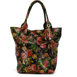 Vera Pelle damska shopperbag skórzana torebka na ramię