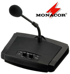 Mikrofon pulpitowy PA Monacor ECM-450