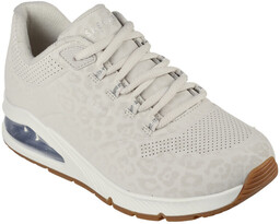 Skechers Buty Damskie Sneakersy Uno 2 beżowe zwierzęcy