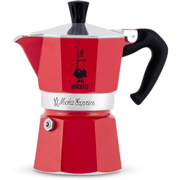 Bialetti Moka Express Kawiarka, Czerwony