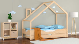 Łóżko domek dla dzieci Albin