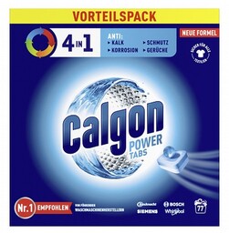 Calgon tabletki 4w1 Power Tabs odkamieniacz pralki 77