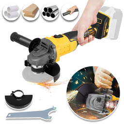 Szlifierka Kątowa Akumulatorowa 125MM Bezszczotkowa Dla Bateria Dewalt