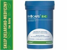 BICAPS E+C 60 KAPSUŁEK WITAMINA E ORAZ C