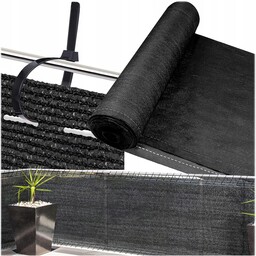 Siatka Cieniująca Maskująca 1,5x50m 95% Osłona Mata