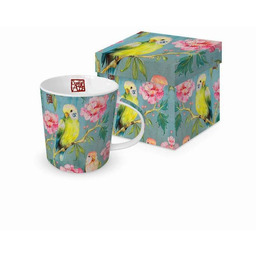 Kubek Papuga (350 ml) w ozdobnym pudełku PPD