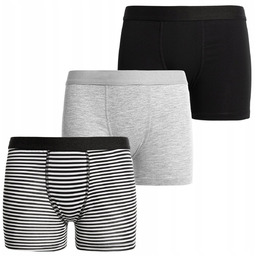 3X BOKSERKI CHŁOPIĘCE BAWEŁNIANE KLASYCZNE ZESTAW WYGODNE MORAJ