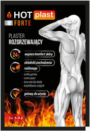 Hot Plast Forte, plaster rozgrzewający, 9 cm x