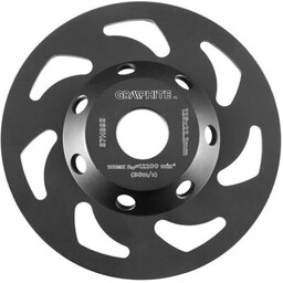 GRAPHITE Tarcza do szlifowania 57H893 125 mm