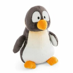 NICI Pluszowy pingwin siedzący Noshy, 16 cm, Green