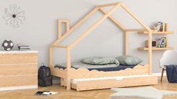 Łóżko domek dla dzieci Gaston