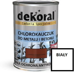 DEKORAL Chlorokauczuk Strong biały 0,9L