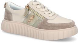 Buty sportowe damskie - FILIPPO DP6121/24 BEŻOWE