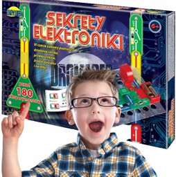 Sekrety Elektroniki 180 Eksperymentów zestaw 85955 Dromader
