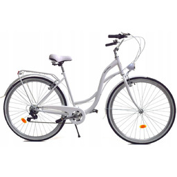 Rower miejski damski z przerzutkami DALLAS BIKE 26
