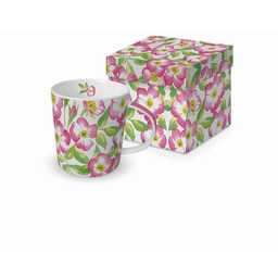 Kubek Kwiaty (350 ml) w ozdobnym pudełku PPD