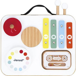 Janod Confetti Tablica muzyczna z uchwytem J07679