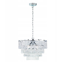 Lampa wisząca stylowa kryształowa 3xE14 ORIENT R13473006 -