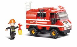 Klocki Sluban Fire mała ciężarówka strażacka (M38-B0276)