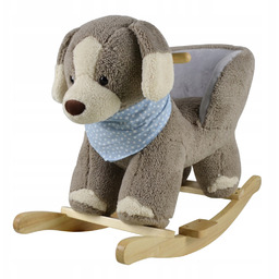 Piesek z oparciem na biegunach z funkcją kołysanki